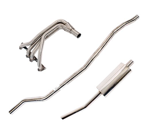 Phoenix Stainless Steel Sports Full Exhaust System Inc Manifold - Single Exit - TR4A - RF4078